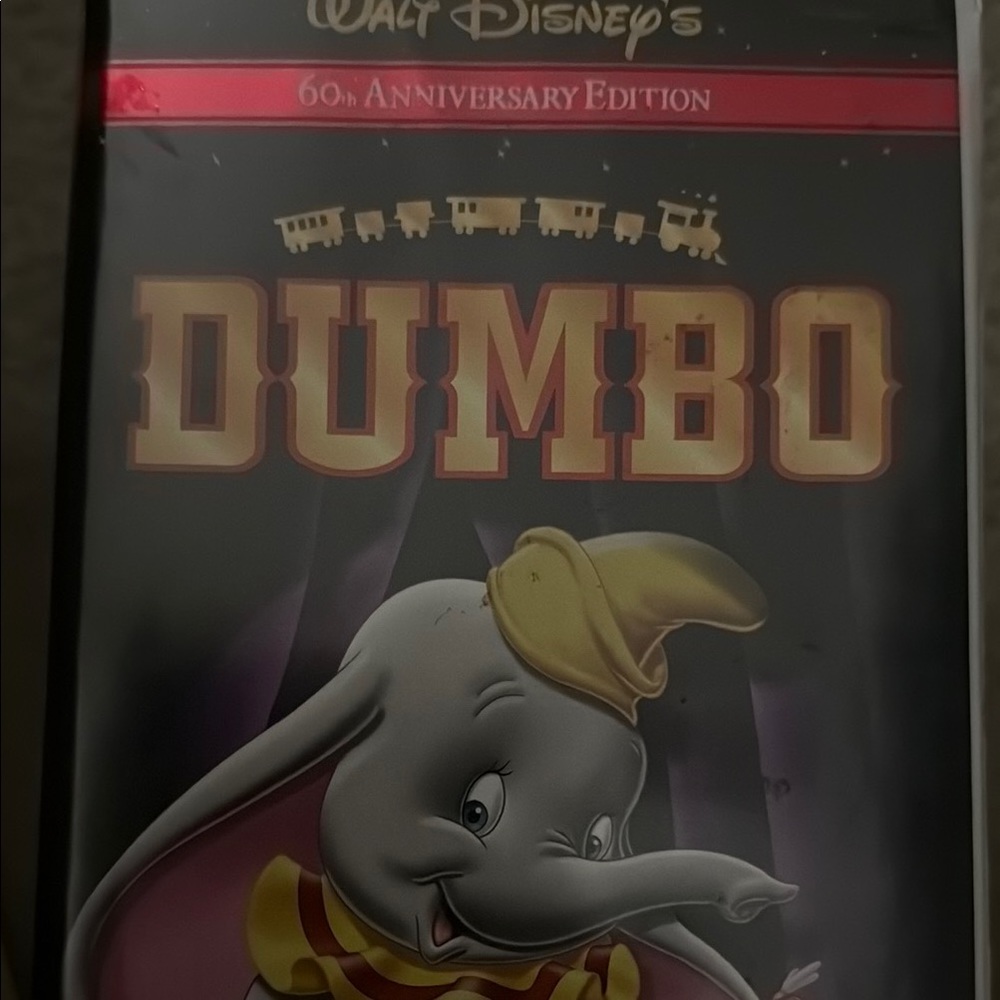Walt Disney's Dumbo 60th Anniversary Edition VHS